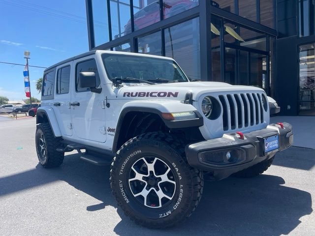 Used 2021 Jeep Wrangler Unlimited Rubicon w/ LED Lighting Group AWD/4WD image 1