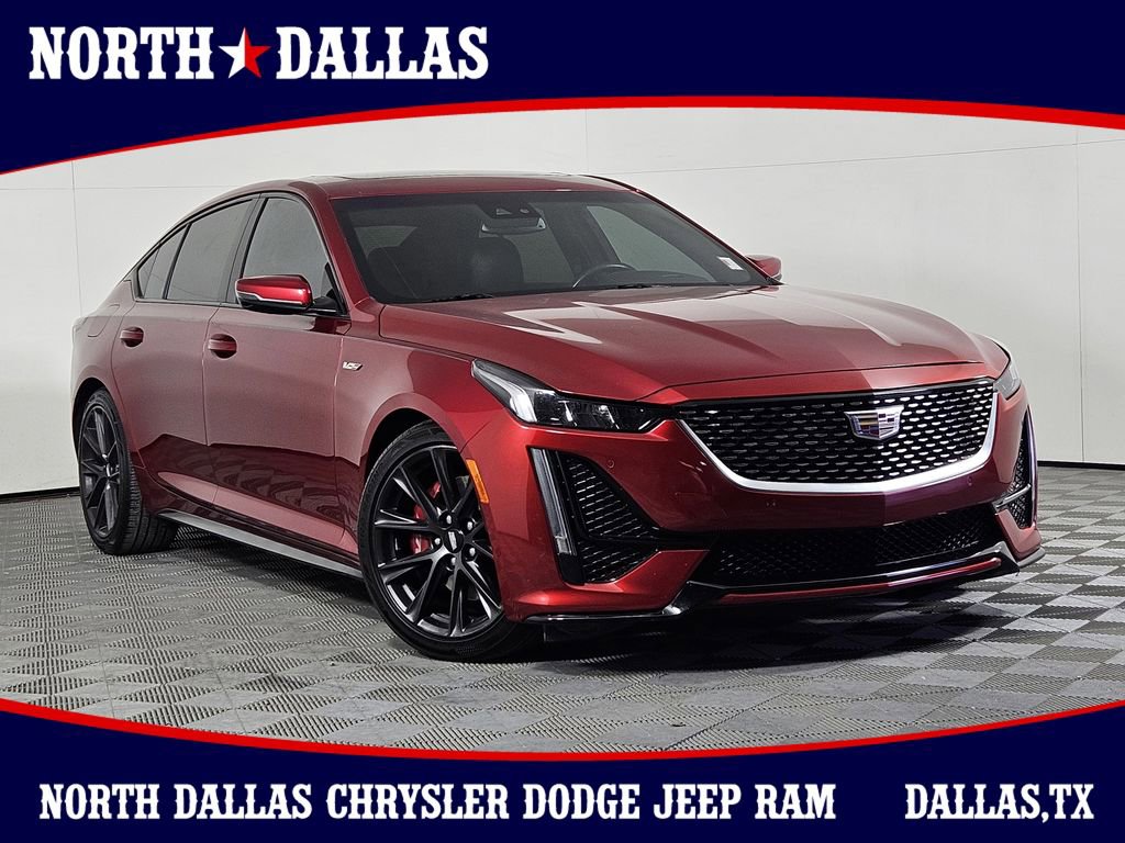 Used 2023 Cadillac CT5 V w/ Cold Weather Package RWD image 1