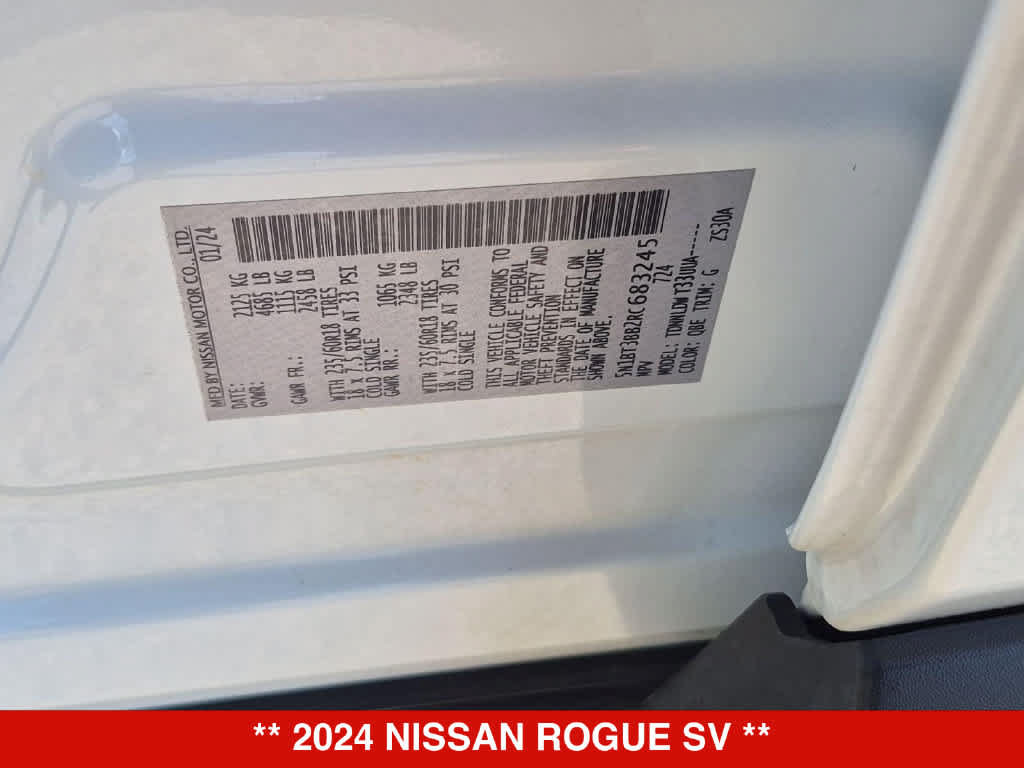 Used 2024 Nissan Rogue SV AWD/4WD image 31