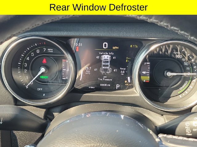 Certified 2023 Jeep Wrangler Unlimited Rubicon 4xe w/ Cold Weather Group AWD/4WD image 13