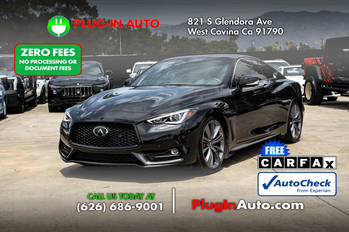 Used 2022 INFINITI Q60 Red Sport 400 w/ Cargo Package