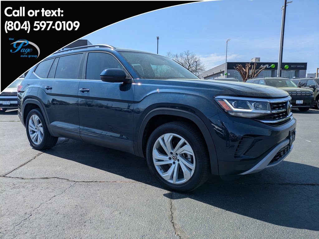 Certified 2022 Volkswagen Atlas SE image 1