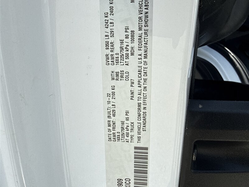 Used 2023 RAM ProMaster 3500 FWD image 8