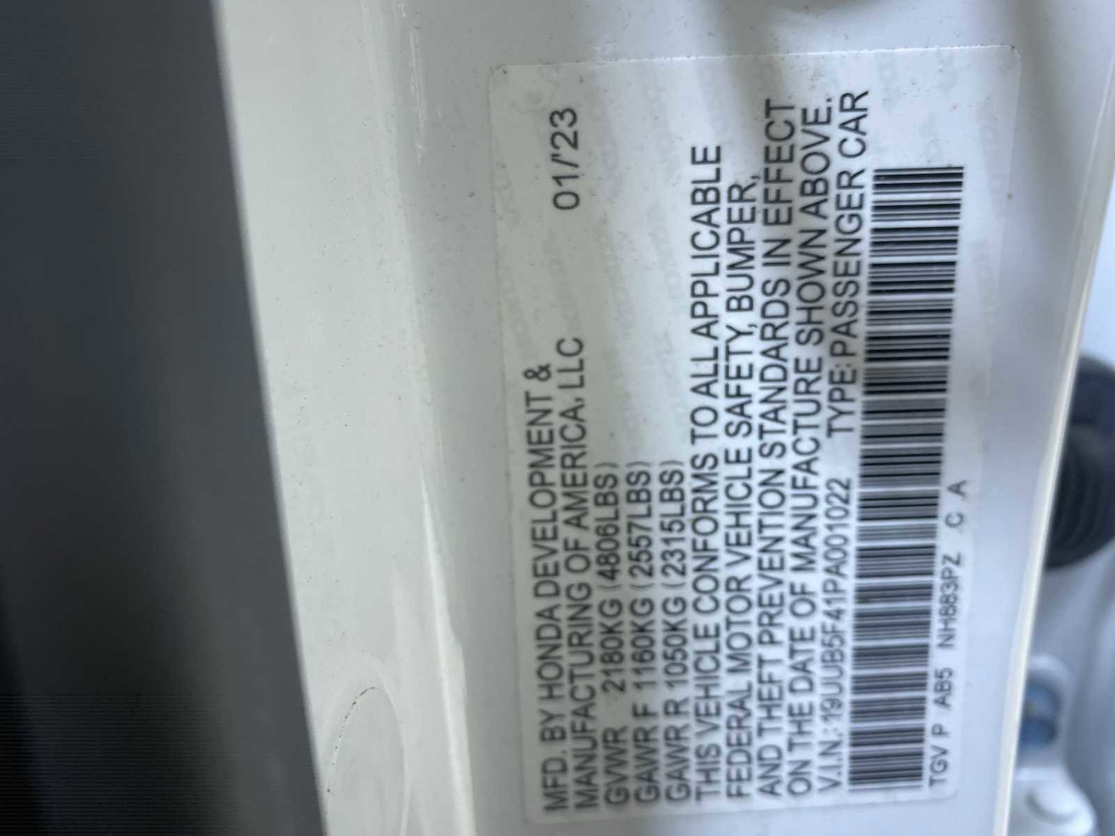 Certified 2023 Acura TLX w/ Technology Package image 21