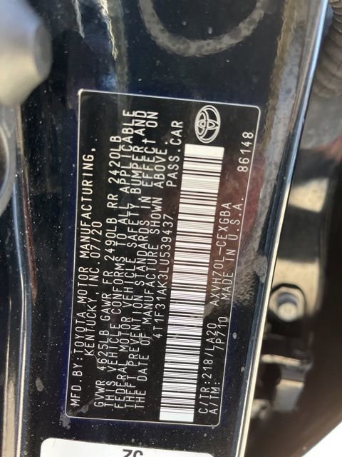 Used 2020 Toyota Camry XLE image 19