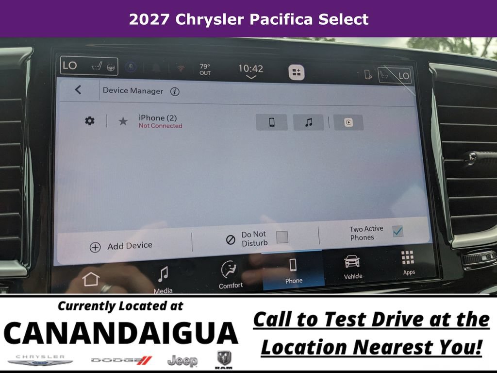 New 2027 Chrysler Pacifica Select FWD image 25