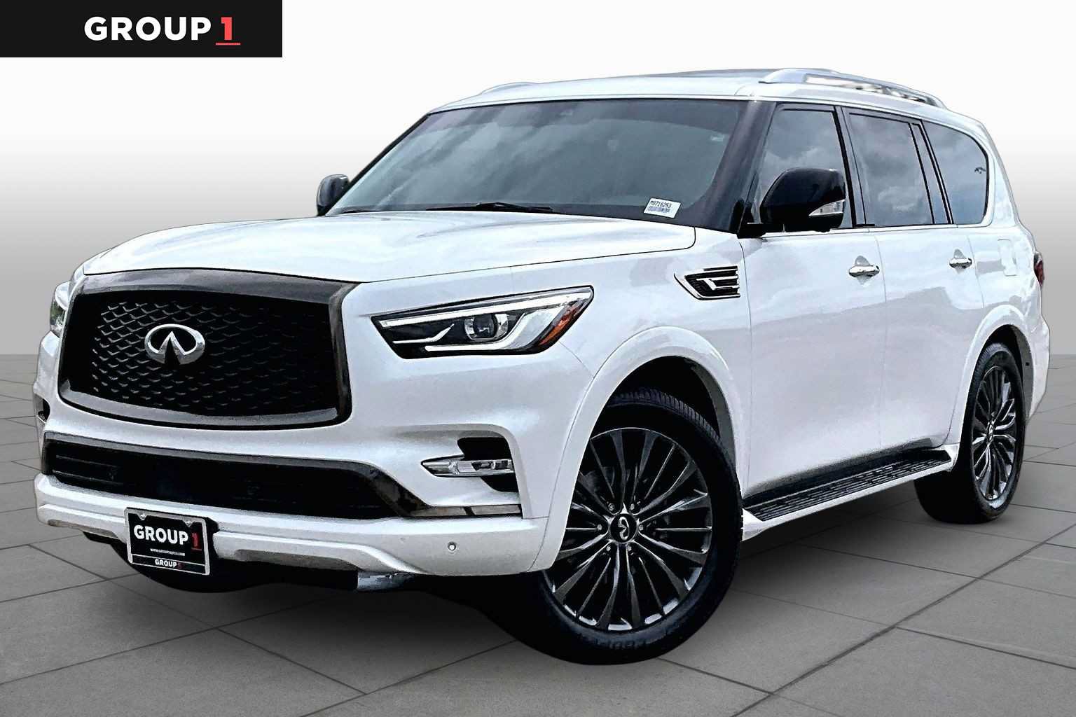 Used 2021 INFINITI QX80 Premium Select w/ Cargo Package RWD image 1