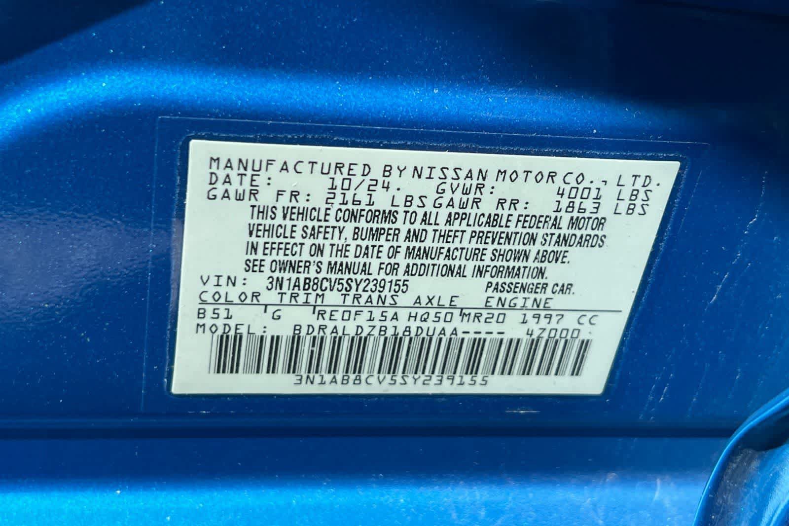 Certified 2025 Nissan Sentra SV w/ All-Weather Package FWD image 35