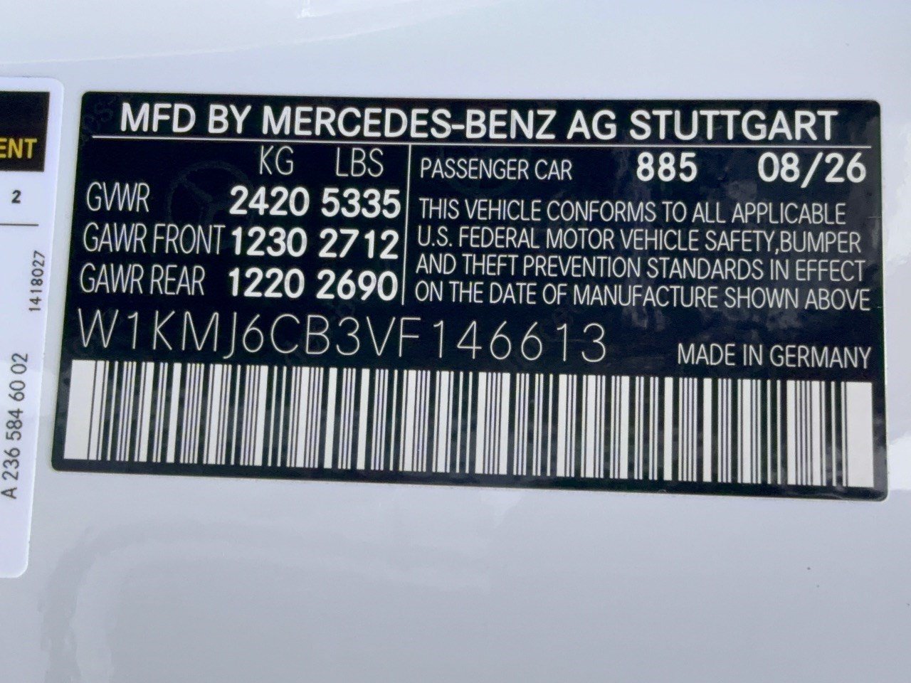 New 2027 Mercedes-Benz CLE 53 AMG 4MATIC Coupe image 31