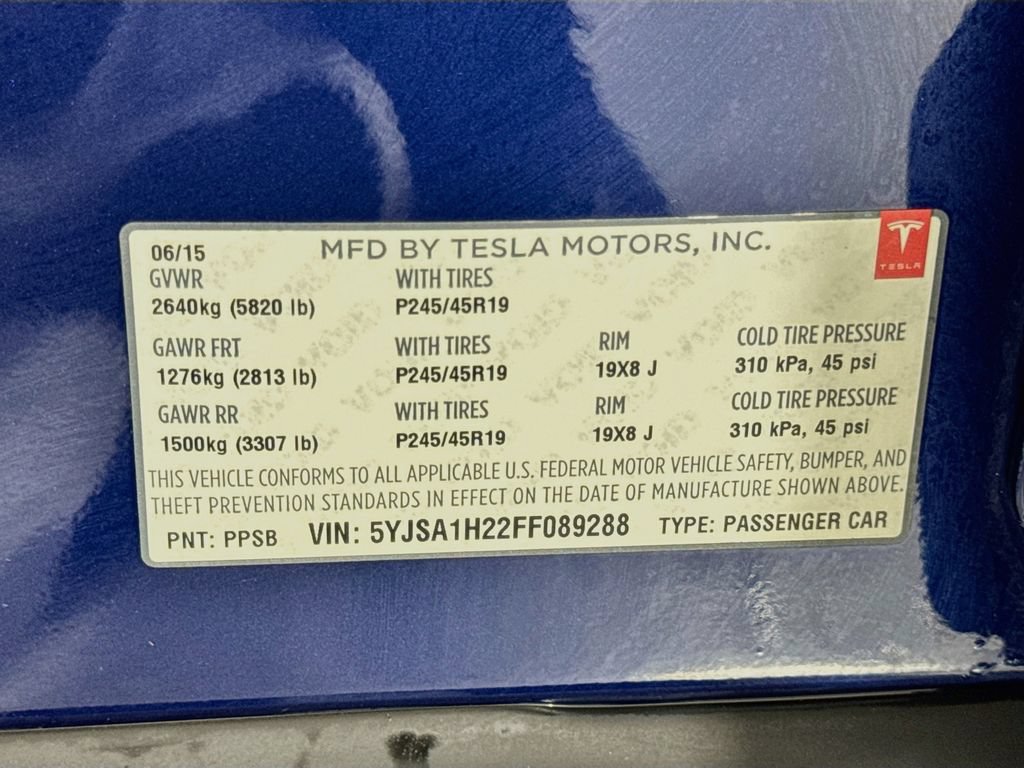 Used 2015 Tesla Model S AWD image 42