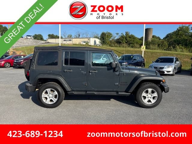 Used 2016 Jeep Wrangler Unlimited Sport w/ Quick Order Package 24S AWD/4WD image 1