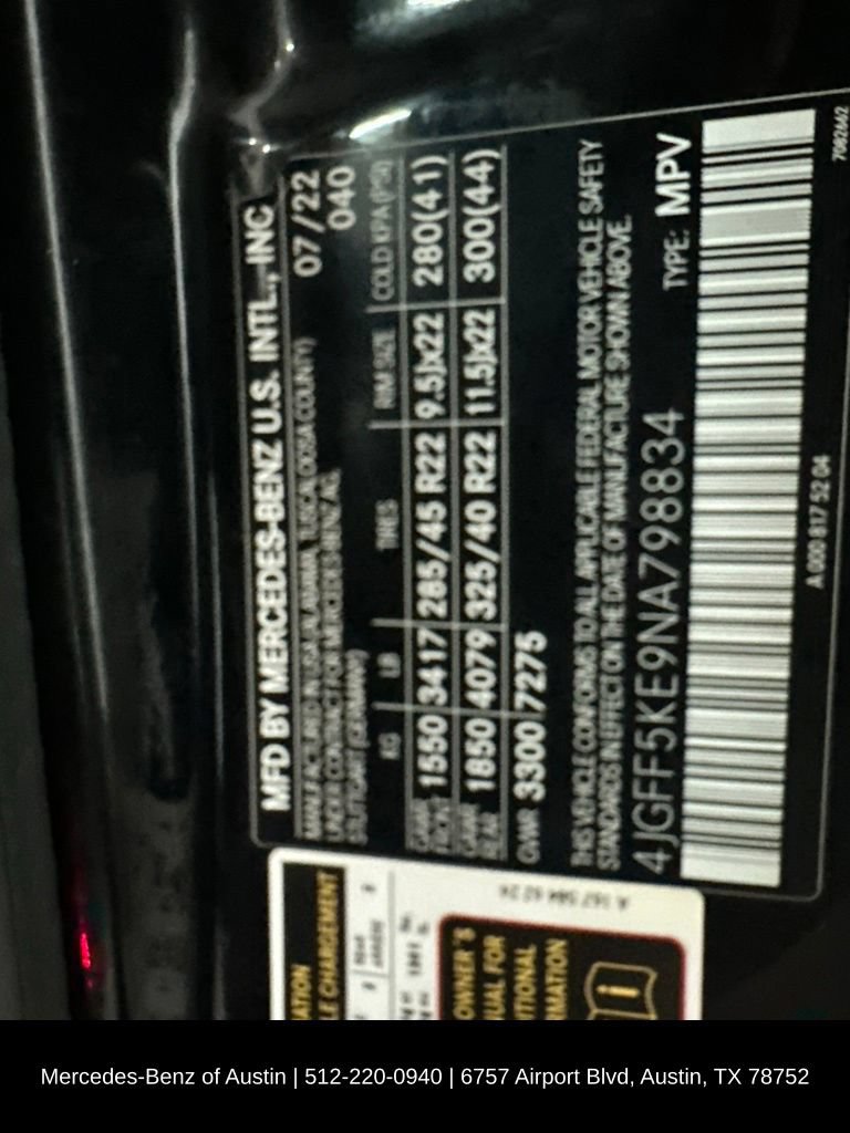 Used 2022 Mercedes-Benz GLS 450 4MATIC image 33