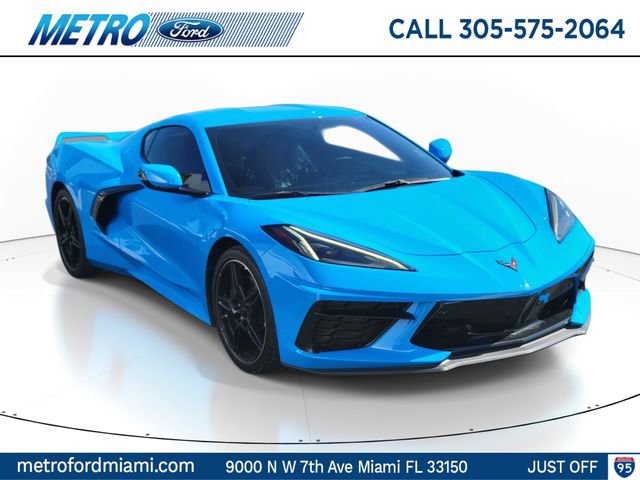 Used 2021 Chevrolet Corvette Stingray Preferred Cpe w/ Z51 Performance Package image 1