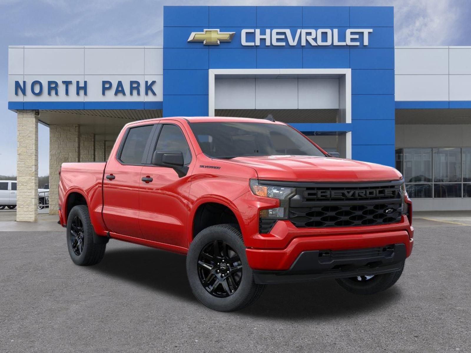 New 2026 Chevrolet Silverado 1500 Custom w/ LPO, Dark Essentials Package