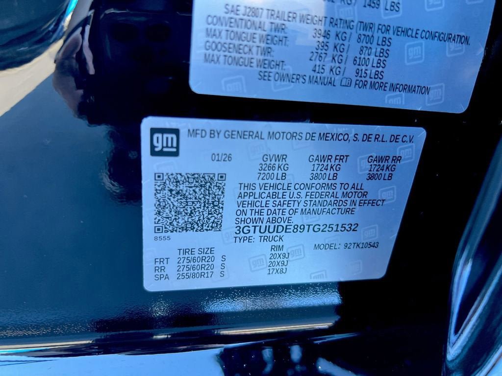 New 2026 GMC Sierra 1500 SLT w/ SLT Premium Plus Package AWD/4WD image 79