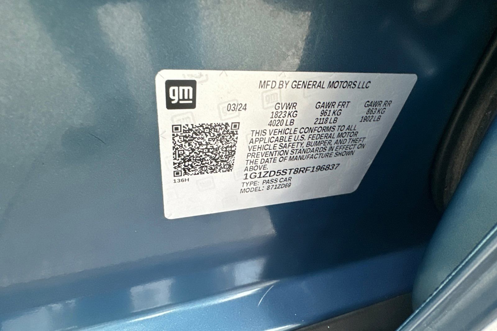 Certified 2024 Chevrolet Malibu LT image 29