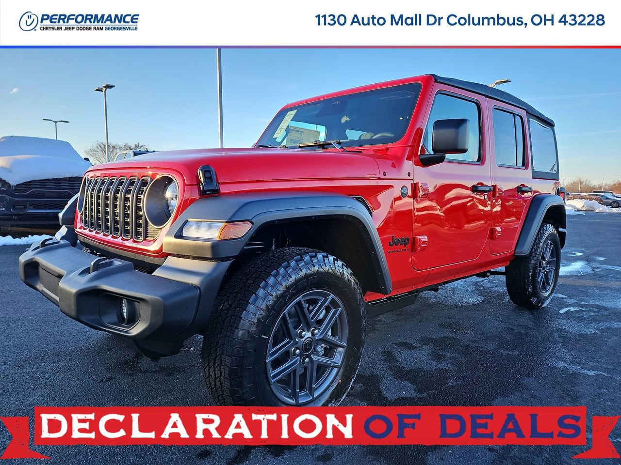 New 2026 Jeep Wrangler Unlimited Sport AWD/4WD image 3