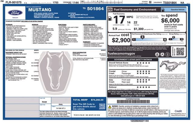 Used 2026 Ford Mustang Dark Horse RWD image 36