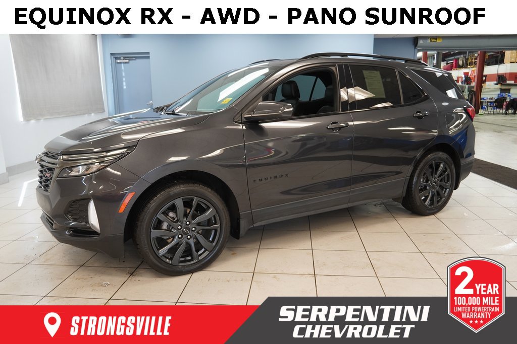 Used 2023 Chevrolet Equinox RS w/ RS Leather Package