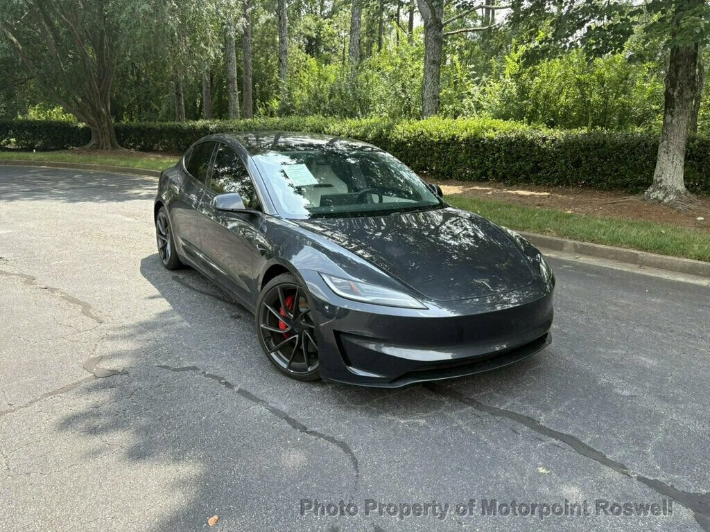 Used 2024 Tesla Model 3 Performance AWD/4WD image 2
