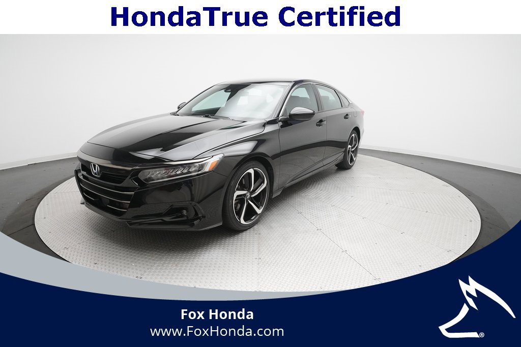 Certified 2022 Honda Accord Sport