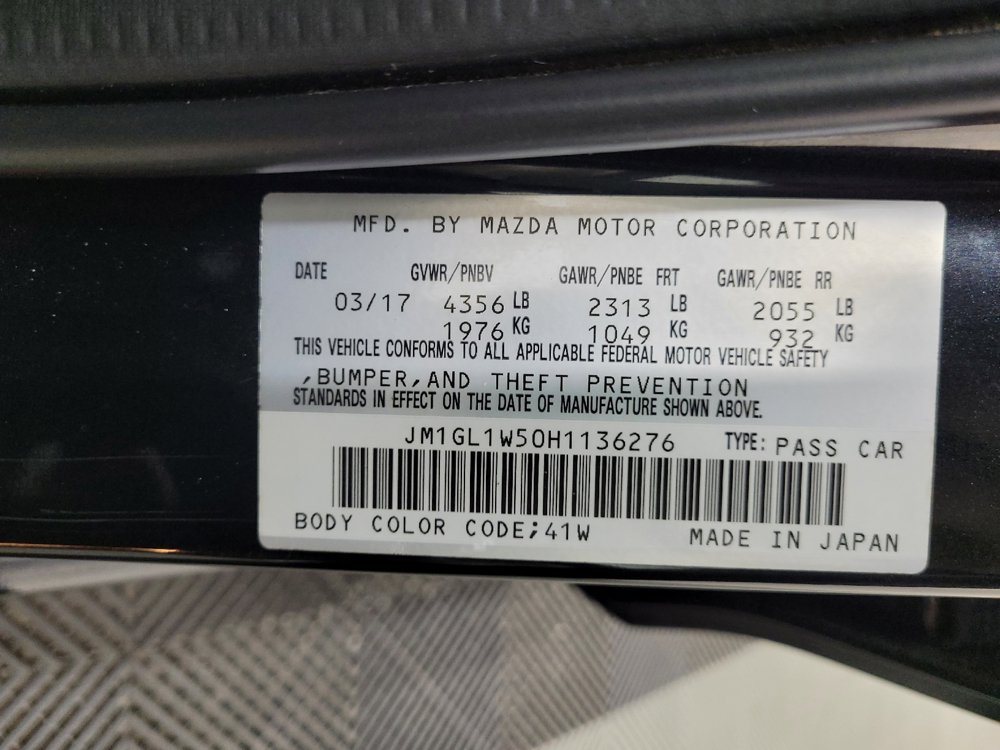Used 2017 MAZDA MAZDA6 Grand Touring FWD image 33
