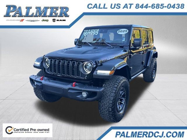 Certified 2025 Jeep Wrangler Unlimited Rubicon