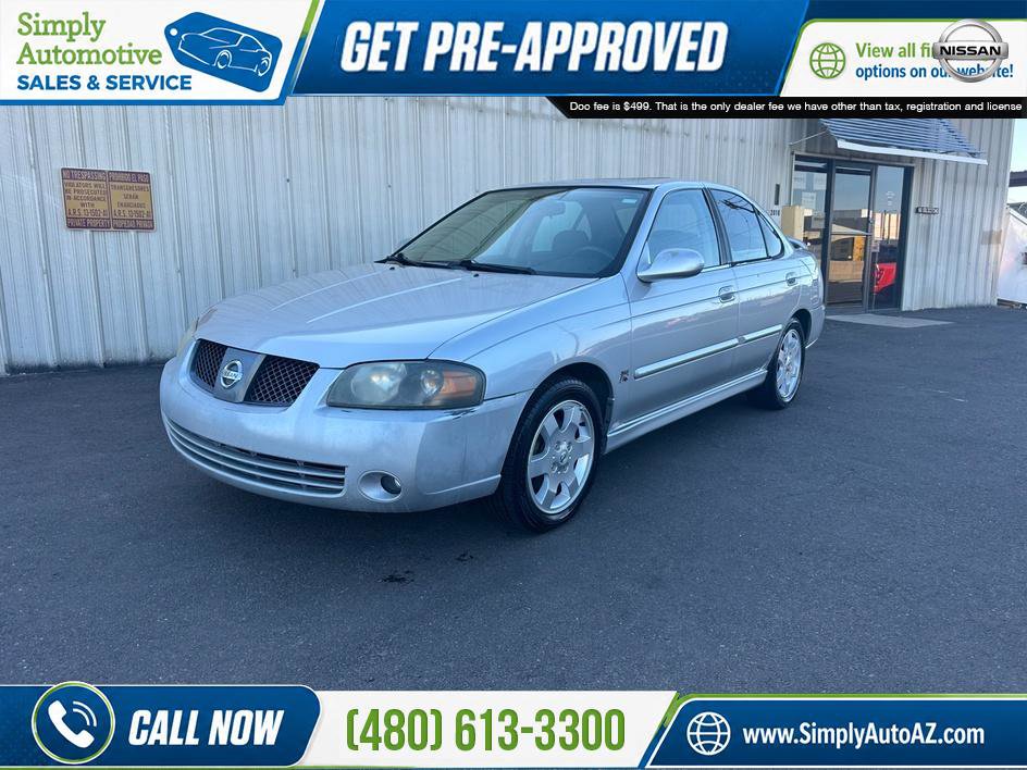 Used 2006 Nissan Sentra SE-R w/ (J01) Sunroof Pkg FWD image 1