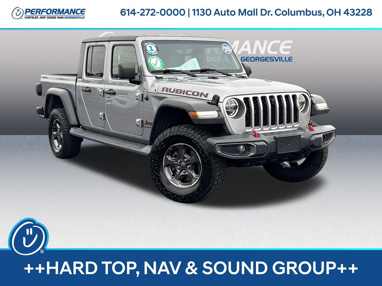 Used 2020 Jeep Gladiator Rubicon w/ Uconnect 4C Nav & Sound Group