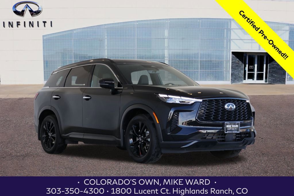 Certified 2025 INFINITI QX60 Luxe w/ Black Edition image 8