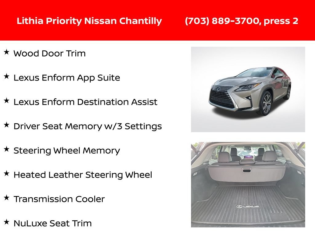 Used 2019 Lexus RX 350 AWD w/ Navigation Package image 30