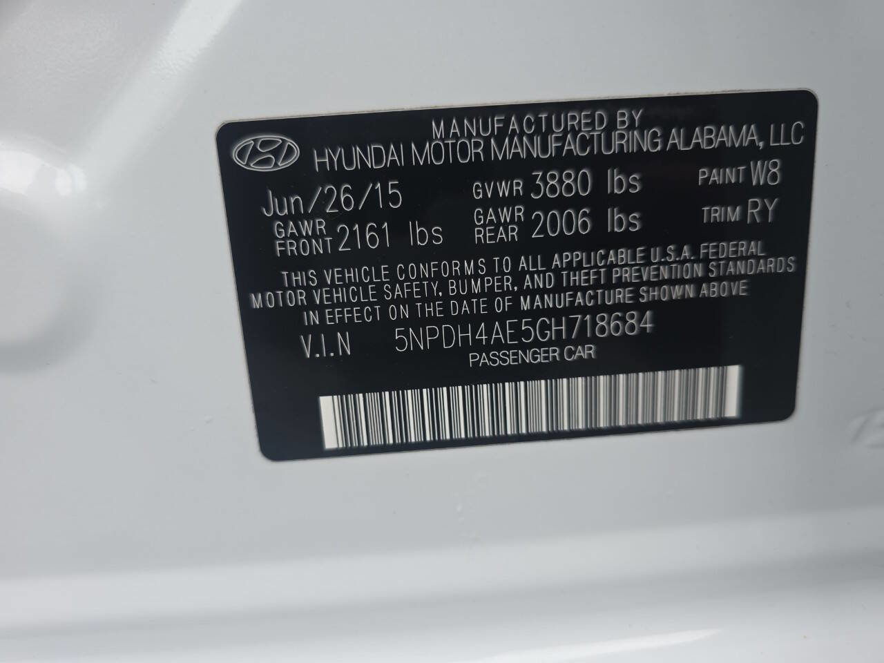 Used 2016 Hyundai Elantra Value Edition FWD image 29