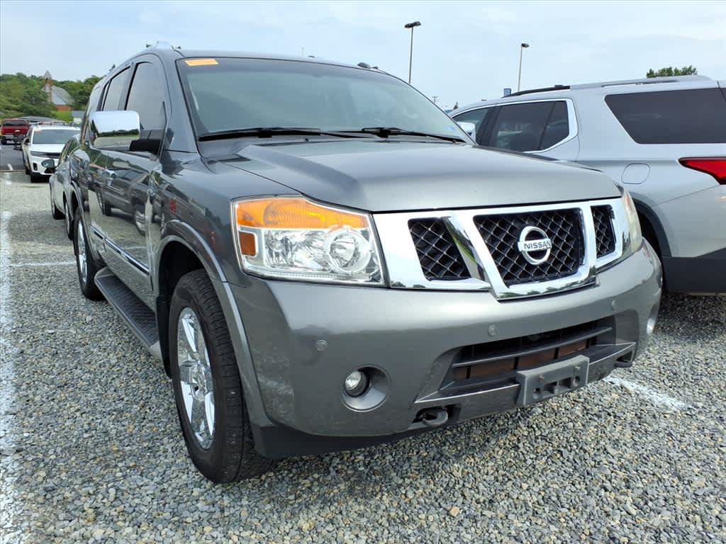 Used 2014 Nissan Armada Platinum w/ 2nd Row Captain Seat Package AWD/4WD image 10