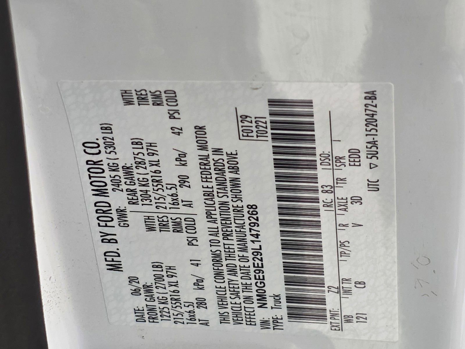 Used 2020 Ford Transit Connect XL image 38