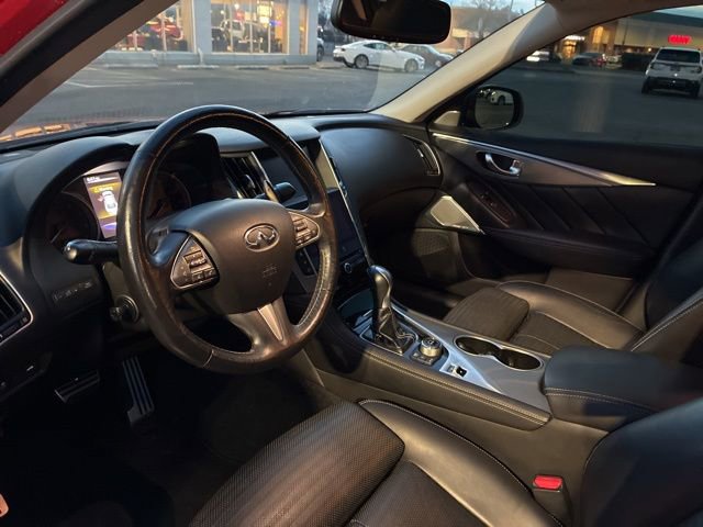Used 2017 INFINITI Q50 Red Sport 400 image 7