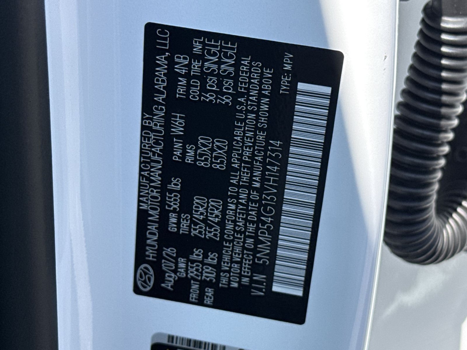 New 2027 Hyundai Santa Fe Calligraphy FWD image 30