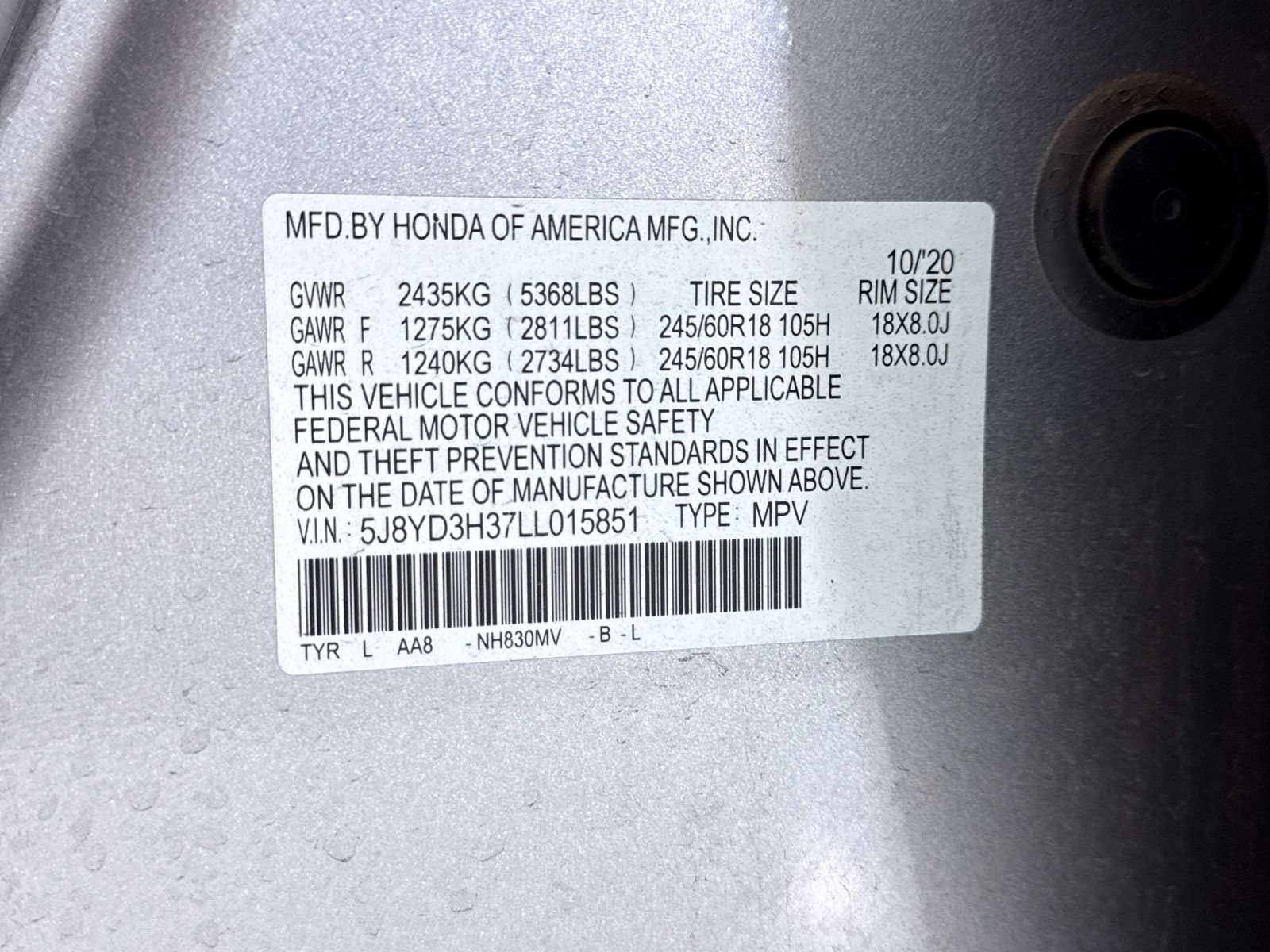 Used 2020 Acura MDX FWD image 31