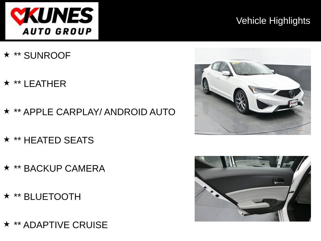Used 2020 Acura ILX FWD video 2