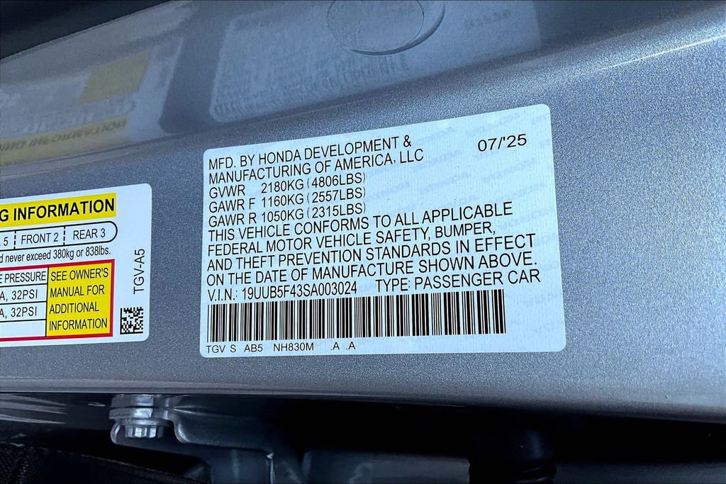 New 2025 Acura TLX w/ Technology Package FWD image 26