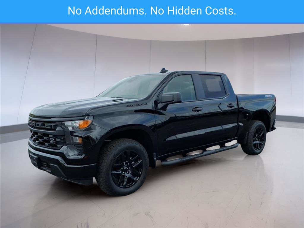 New 2026 Chevrolet Silverado 1500 Custom w/ LPO, Dark Essentials Package