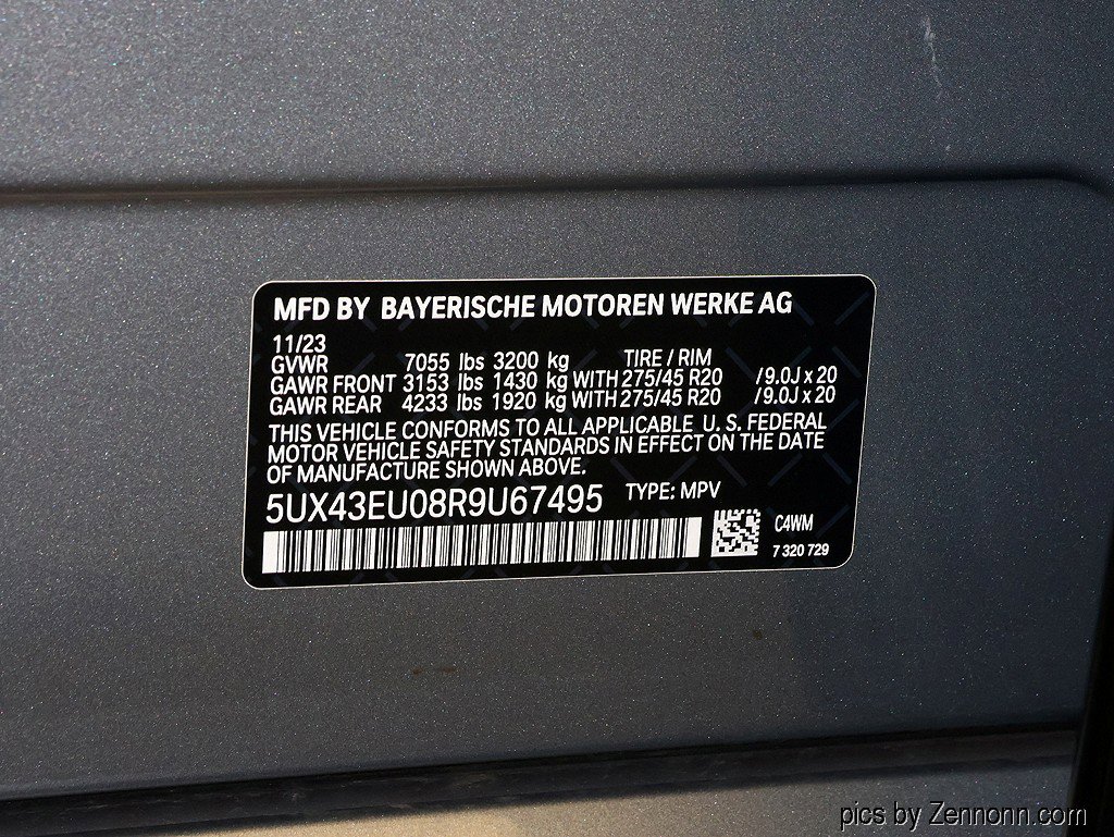 Certified 2024 BMW X5 xDrive50e w/ M Sport Package image 44