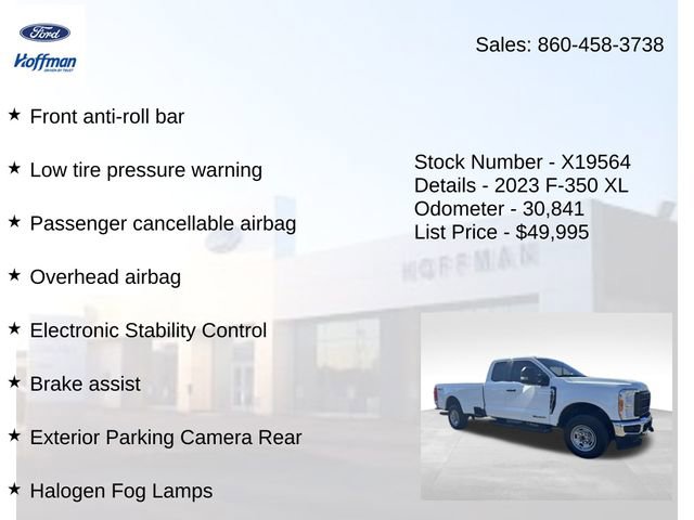 Certified 2023 Ford F350 XL w/ Snow Plow Prep Package image 20
