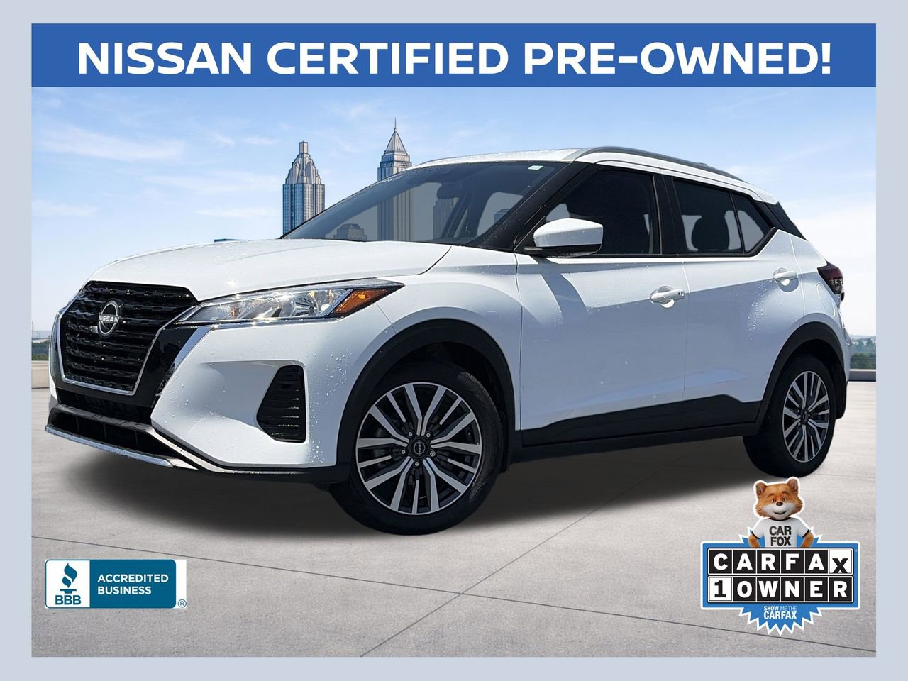 Certified 2023 Nissan Kicks SV