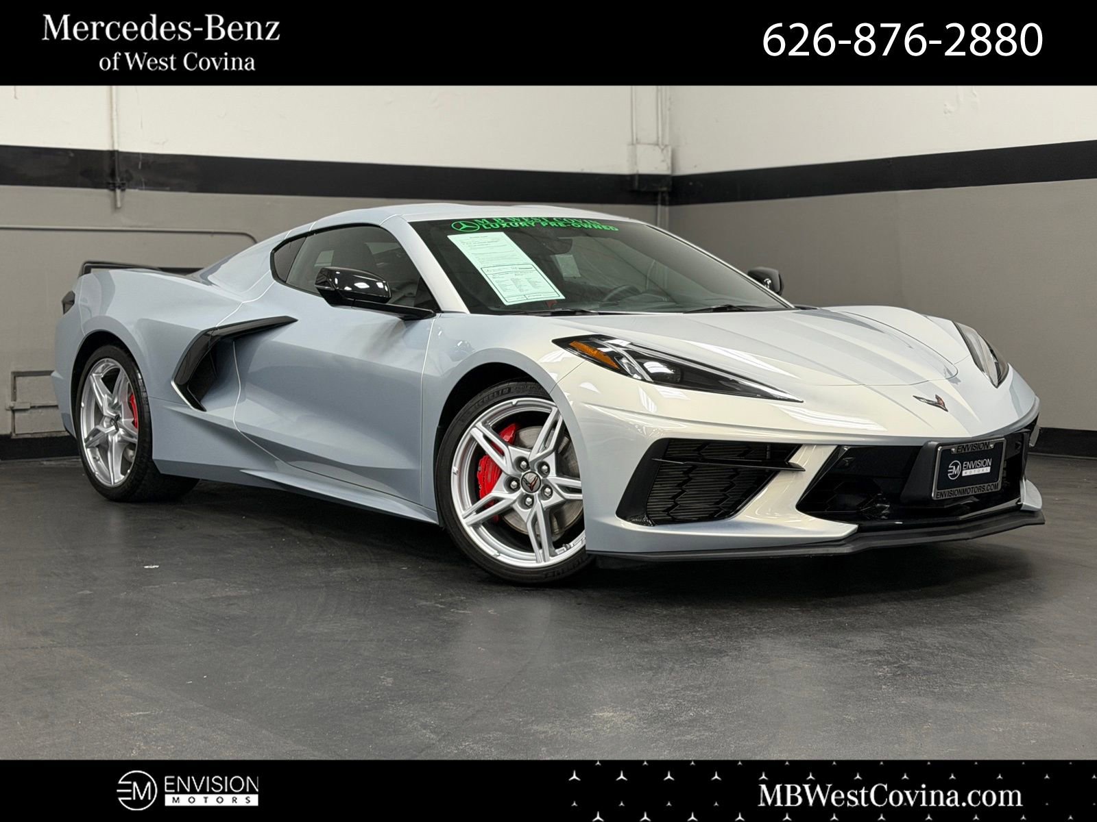 Used 2021 Chevrolet Corvette Stingray Preferred Cpe w/ Z51 Performance Package