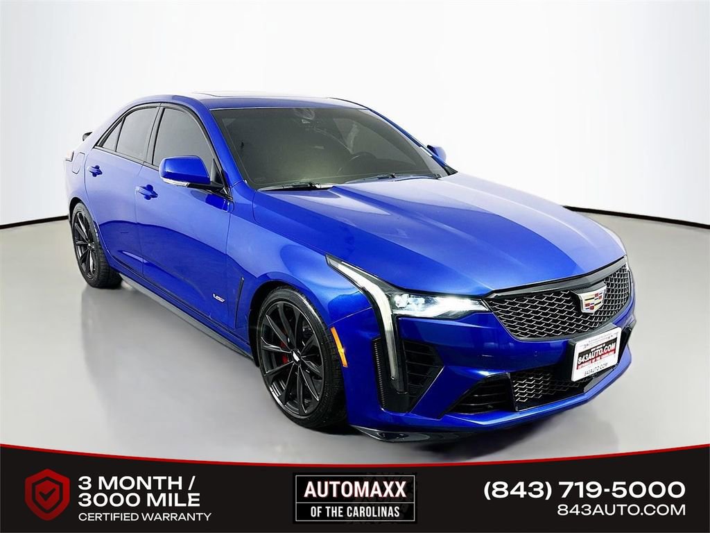 Used 2022 Cadillac CT4 V Blackwing w/ Driver Assist Package image 1