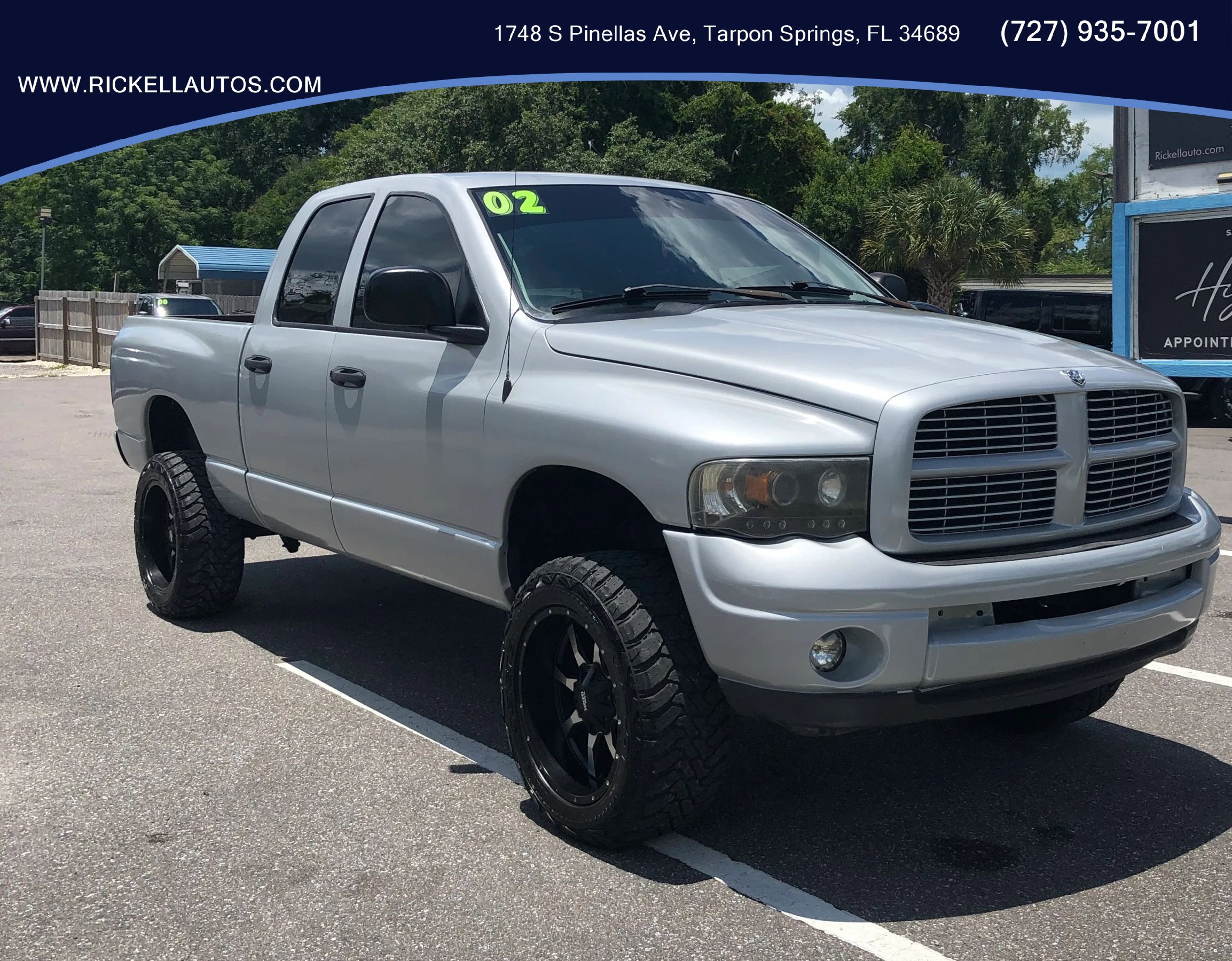 Used 2002 Dodge Ram 1500 Truck 4x4 Quad Cab