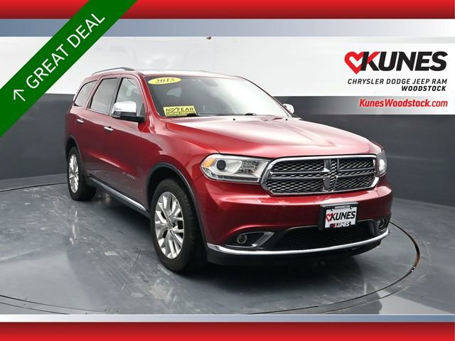 Used 2015 Dodge Durango Citadel w/ Trailer Tow Group IV AWD/4WD image 1