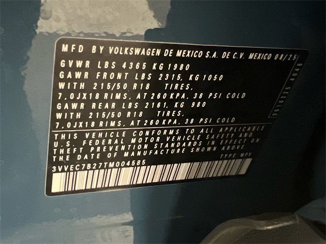 New 2026 Volkswagen Taos SE image 21