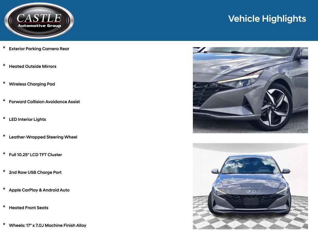 Used 2023 Hyundai Elantra SEL w/ Convenience Package FWD image 8