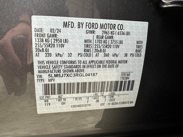 Used 2024 Lincoln Aviator Reserve w/ Equipment Group 201A image 30